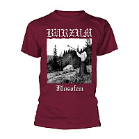 Burzum t-shirt, Filosofem 2018 Maroon, men´s