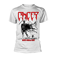 Cancer t-shirt, Death Shall Rise White, men´s