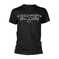 Testament t-shirt, Logo Grey Print Black, men´s