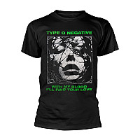 Type O Negative t-shirt, With My Blood Black, men´s