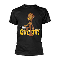 Strážci Galaxie t-shirt, Groot Bold Black, men´s