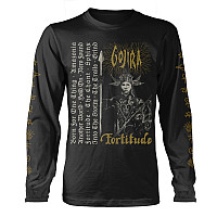Gojira t-shirt long rukáv, Fortitude Tracklist Black, men´s