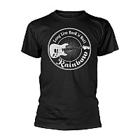 Rainbow t-shirt, Long Live Guitar Black, men´s