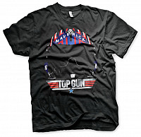 Top Gun t-shirt, Maverick Helmet Black, men´s