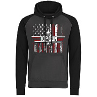 Top Gun mikina, America Black-Grey, men´s