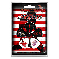 Motley Crue set trsátek 5 pcs, Red White & Crue