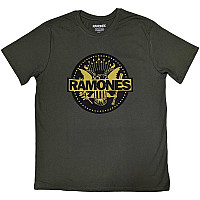 Ramones t-shirt, Gold Seal Green, men´s