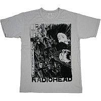 Radiohead t-shirt, Scribble Organic Grey, men´s