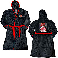 Rod Stewart bathrobe, Cherries Logo Black & Red, unisex