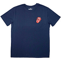 Rolling Stones t-shirt, Mini Classic Tongue Denim Blue, men´s