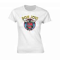 Bon Jovi t-shirt, Heart ´83 Girly White, ladies