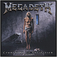 Megadeth patch 100 x 100 mm, Countdown To Extinction