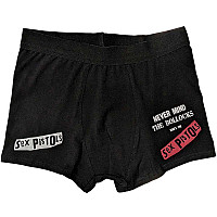 Sex Pistols boxerky CO+EA, Never Mind the Bollocpcs Black, men´s