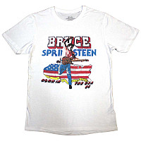 Bruce Springsteen t-shirt, Born in The USA '85 White, men´s