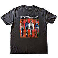 Talking Heads t-shirt, Pixel Portrait Charcoal Grey, men´s