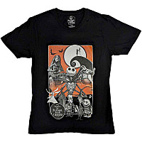 The Nightmare Before Christmas t-shirt, Orange Moon Embellished Black, men´s