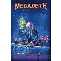 Megadeth textile banner 70cm x 106cm, Rust In Peace