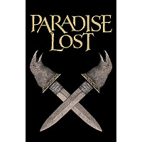 Paradise Lost textile banner PES 70cm x 106cm, Obsidian Dagger