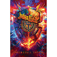 Judas Priest textile banner PES 70cm x 106cm, Invincible Shield Multicolour