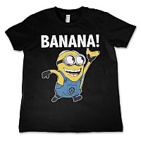 Despicable Me t-shirt, Banana! Kids Black, kids