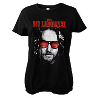 Big Lebowski t-shirt, Dude In Shades Girly Black, ladies