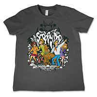 Scooby Doo t-shirt, Scared Scooby Doo Dark Grey, kids