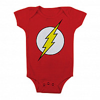 The Flash baby body t-shirt, Logo Red, kids