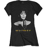 Whitney Houston t-shirt, Black & White Photo Girly, ladies