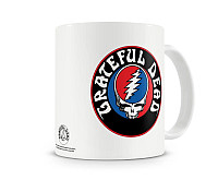 Grateful Dead ceramics mug 250 ml, GD Coffee Mug White