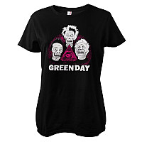 Green Day t-shirt, Skulls Black, ladies