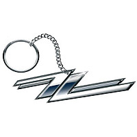 ZZ Top keychain, Twin Z's