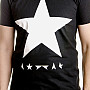 David Bowie t-shirt, Blacpcstar (White Star On Black), men´s