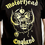 Motorhead t-shirt, England Classic Gold, men´s