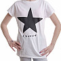 David Bowie t-shirt, Blacpcstar (On White), ladies