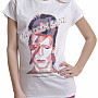 David Bowie t-shirt, Aladdin Sane White, ladies