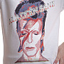 David Bowie t-shirt, Aladdin Sane White, ladies