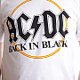 AC/DC t-shirt, Back in Black Circle, men´s