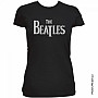 The Beatles t-shirt, Drop T Logo with Rhinestone Application, ladies