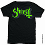 Ghost t-shirt, Green/Grey Keyline Logo, men´s