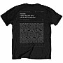 The 1975 t-shirt, A Brief Inquiry BP Black, men´s