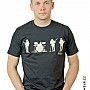 The Beatles t-shirt, Saville Row Line Up with White Silhouettes, men´s