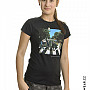 The Beatles t-shirt, Abbey Road Black, ladies