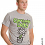 Green Day t-shirt, Flower Pot, men´s