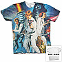 Star Wars t-shirt, Allover Retro Poster, men´s