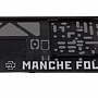 Rammstein Plastic License Plate Holder 52 x 13 x 1 cm (1 pcs), Manche führen manche folgen, uni