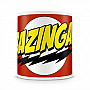 Big Bang Theory ceramics mug 250ml, Bazinga Super Logo