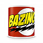 Big Bang Theory ceramics mug 250ml, Bazinga Super Logo