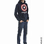 Captain America mikina, Logo Navy, men´s