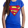 Superman t-shirt, Shield Blue, ladies