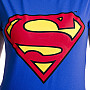 Superman t-shirt, Shield Blue, ladies